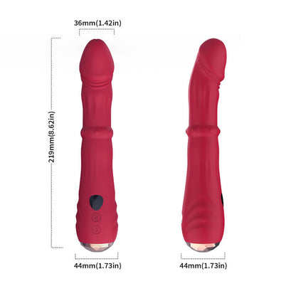 ARMONY - DILDO VIBRATEUR POINT A THERMO-RÉGLABLE ROUGE ARMONY VIBRATORS