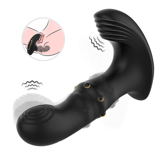 ARMONY - VIBRATEUR DE PROSTATE ANAL AVEC TÉLÉCOMMANDE NOIR ARMONY ANAL