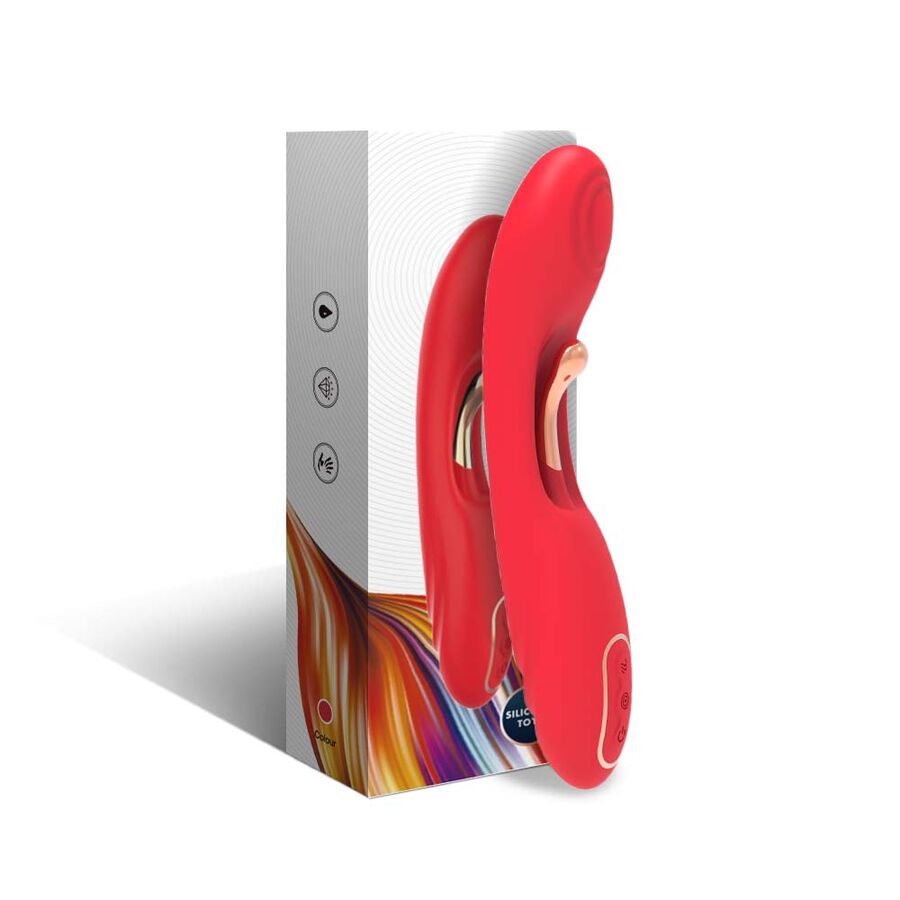 ARMONY - VIBRATEUR À LANGUE OSCILLANTE ROUGE ARMONY VIBRATORS
