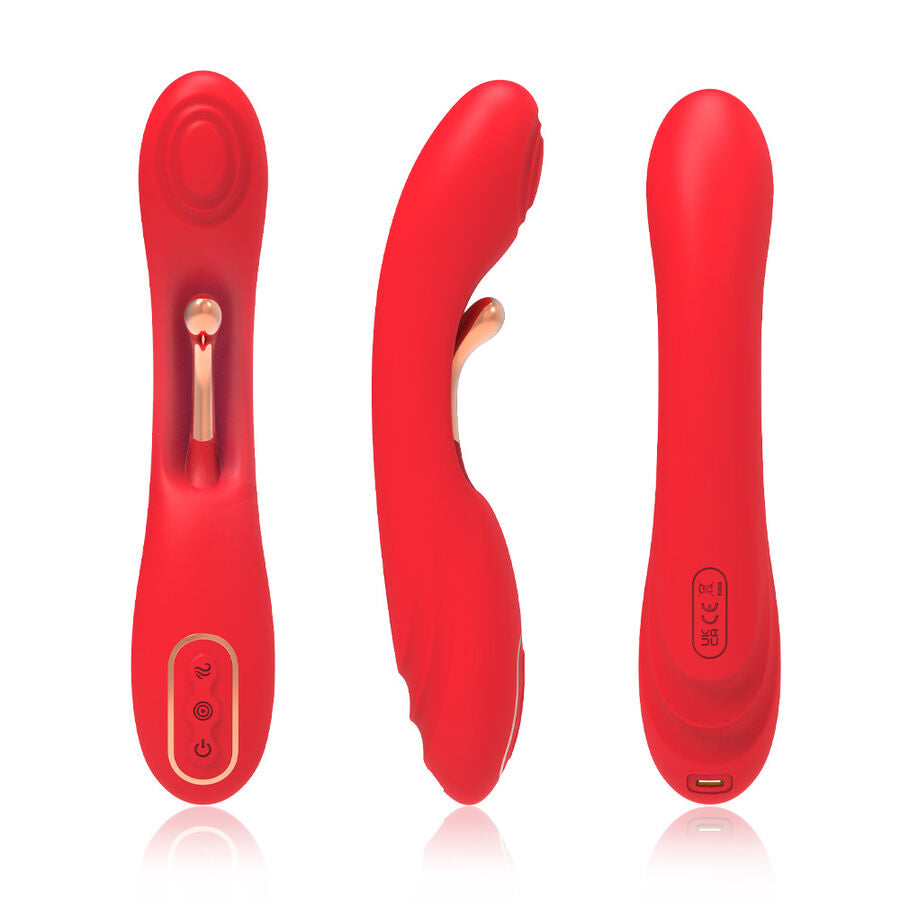 ARMONY - VIBRATEUR À LANGUE OSCILLANTE ROUGE ARMONY VIBRATORS
