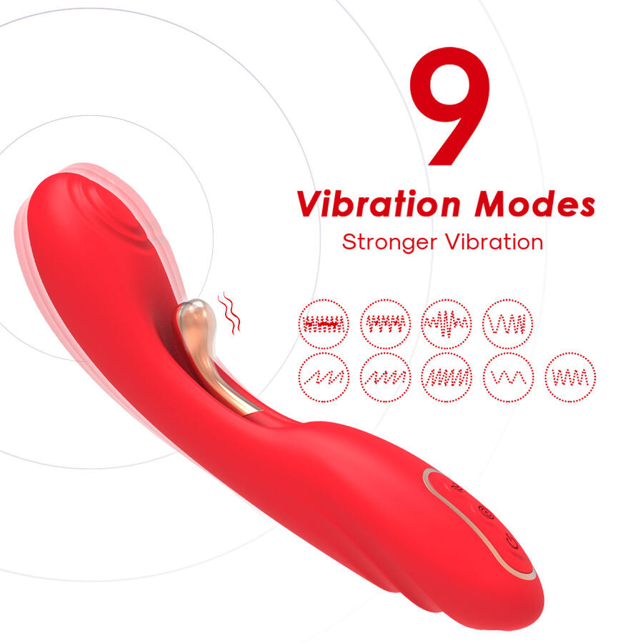 ARMONY - VIBRATEUR À LANGUE OSCILLANTE ROUGE ARMONY VIBRATORS