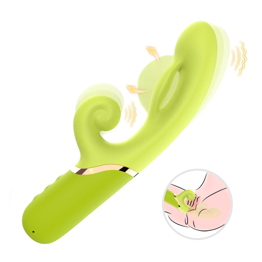 ARMONY - INFLABLE POINT A STIMULATEUR VIBRATEUR VERT ARMONY VIBRATORS