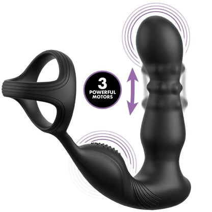 ANAL FANTASY ELITE COLLECTION - ANNEAU ANAL VIBRANT ET MASSEUR AVEC TÉLÉCOMMANDE ANAL FANTASY ELITE COLLECTION