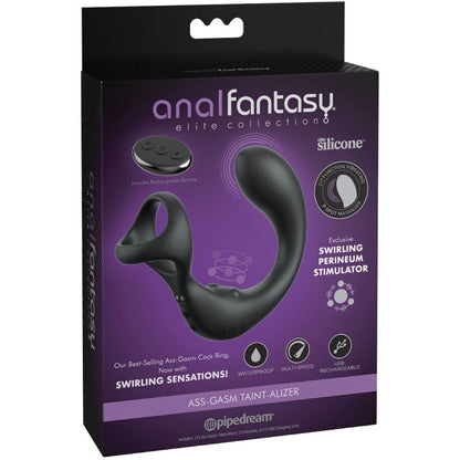 ANAL FANTASY ELITE COLLECTION - MASSEUR ANAL VIBRANT AVEC TÉLÉCOMMANDE ANAL FANTASY ELITE COLLECTION