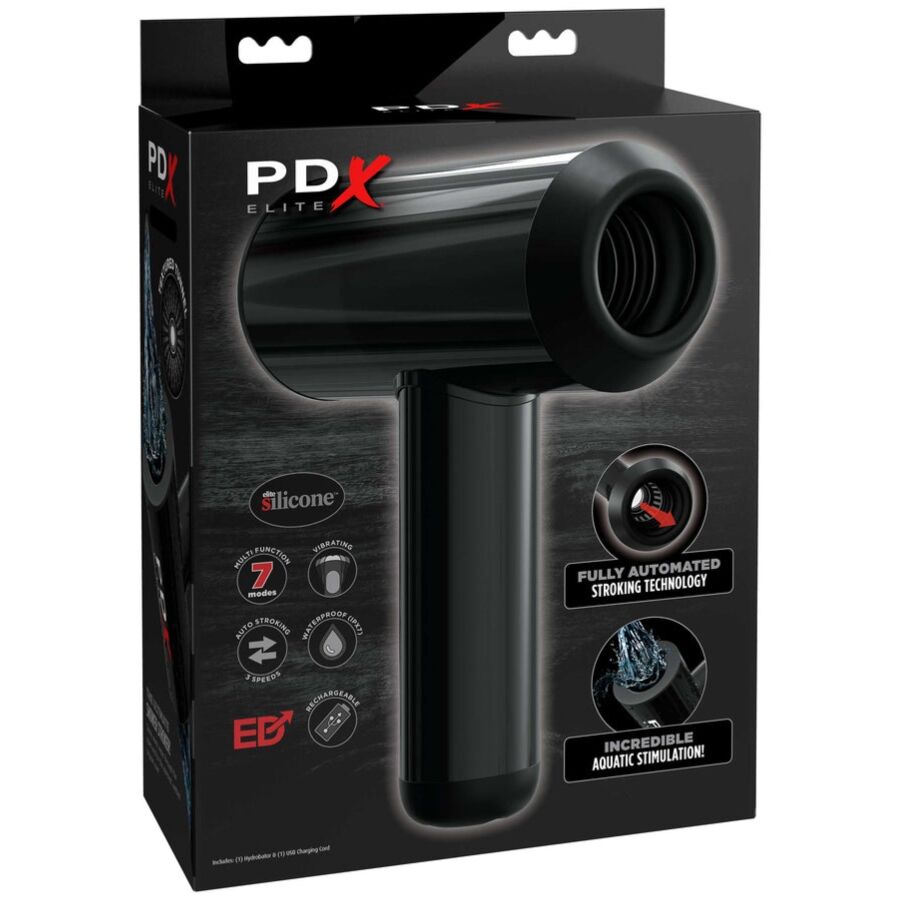 PDX ELITE - MASTURBATEUR AUTOMATIQUE DOUBLE AQUATIQUE PDX ELITE