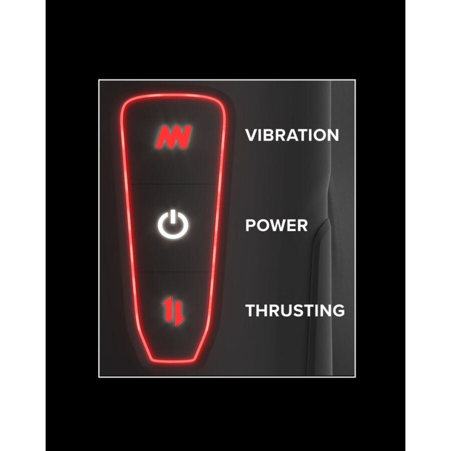 PDX ELITE - MASTURBATEUR AUTOMATIQUE MILK ME HOTTER AVEC VIBRATION À EFFET DE POUSSÉE ET DE CHALEUR PDX ELITE