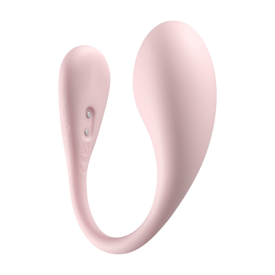KIIROO - VIBRATEUR SPOT KISS ME EN FORME DE U ROSE KIIROO
