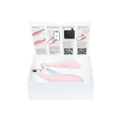 KIIROO - VIBRATEUR SPOT KISS ME EN FORME DE U ROSE KIIROO
