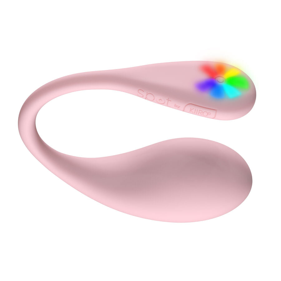 KIIROO - VIBRATEUR SPOT KISS ME EN FORME DE U ROSE KIIROO