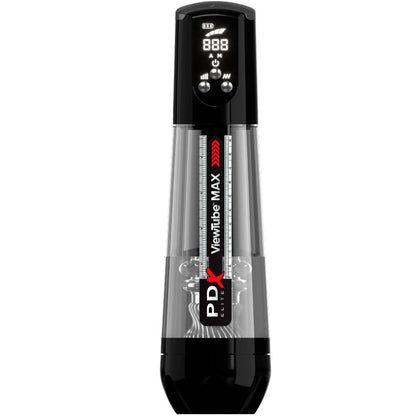 PDX ELITE - VIEWTUBE MAX VIEW MASTURBATEUR AUTOMATIQUE AVEC ASPIRATION TRANSPARENTE PDX ELITE