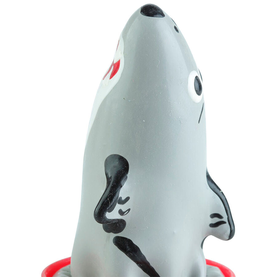 CONDOMERIE - PRÉSERVATIFS FANTAISIE PEINTS À LA MAIN MODÈLE REQUIN 1 CONDOMERIE
