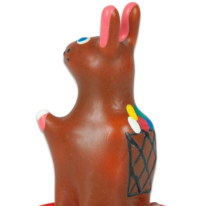 CONDOMERIE - PRÉSERVATIFS FANTAISIE PEINTS À LA MAIN LAPIN DE PÂQUES CONDOMERIE