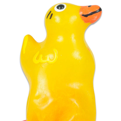 CONDOMERIE - PRÉSERVATIFS FANTAISIE PEINTS À LA MAIN EN FORME DE CANARD CONDOMERIE