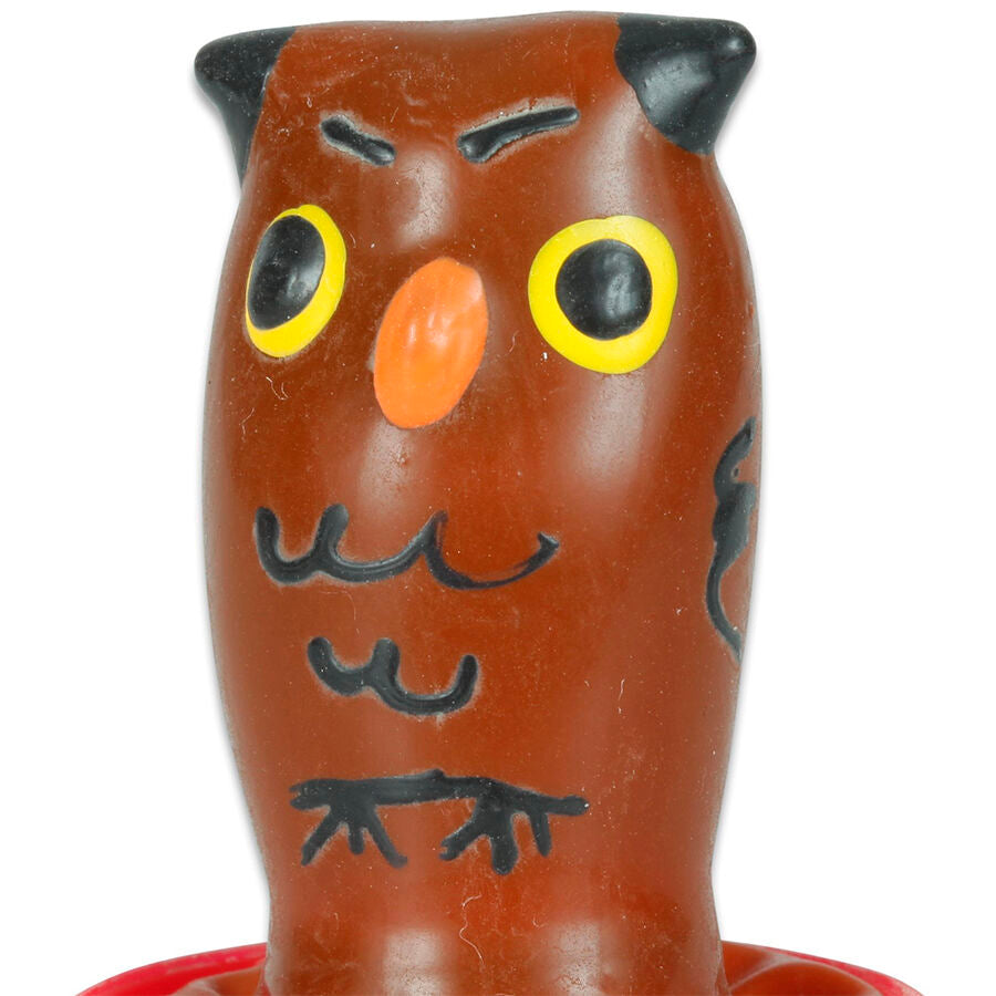 CONDOMERIE - PRÉSERVATIFS FANTAISIE PEINTS À LA MAIN HIBOU CONDOMERIE