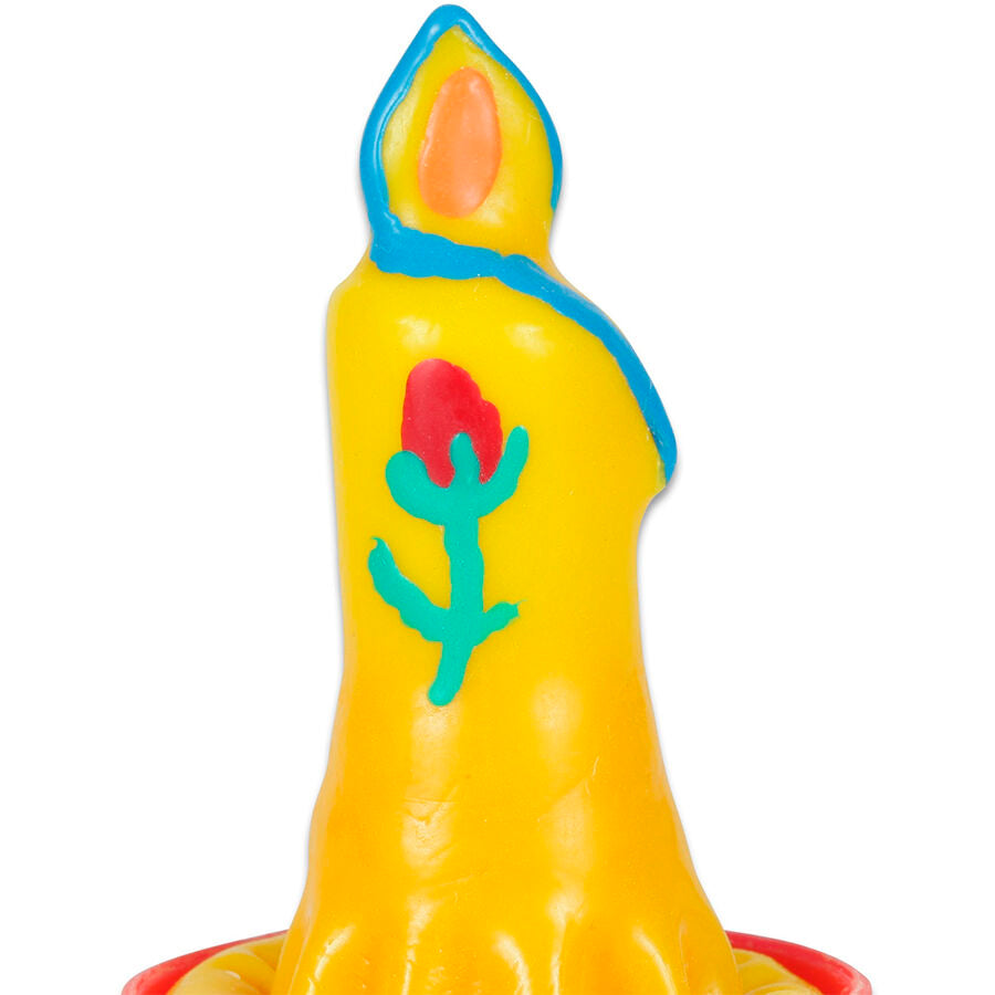 CONDOMERIE - BOUGIE PRÉSERVATIF FANTAISIE PEINTE À LA MAIN CONDOMERIE