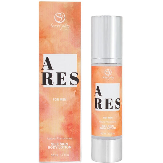SECRETPLAY - ARES LOTION POUR LA PEAU À LA SOIE POUR HOMMES 50 ML SECRETPLAY COSMETIC