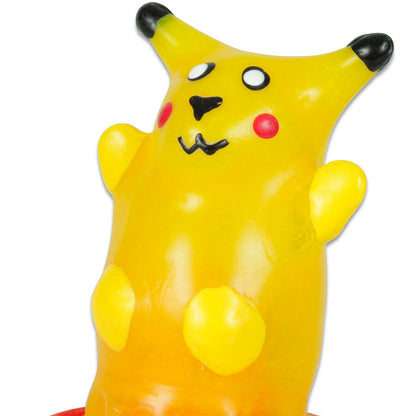 CONDOMERIE - PRÉSERVATIFS FANTAISIE PEINTS À LA MAIN SOURIS JAUNE CONDOMERIE