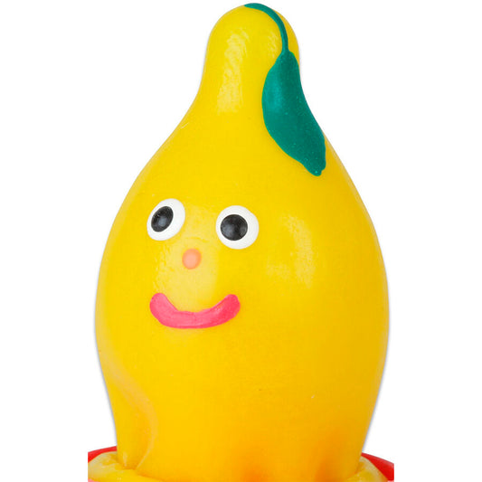 CONDOMERIE - PRÉSERVATIFS FANTAISIE PEINTS À LA MAIN CITRON CONDOMERIE