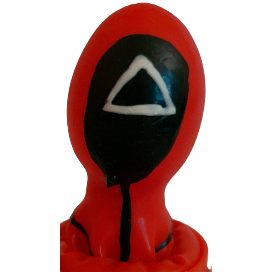 CONDOMERIE - TRIANGLE DE PRÉSERVATIFS FANTAISIES PEINTS À LA MAIN CONDOMERIE