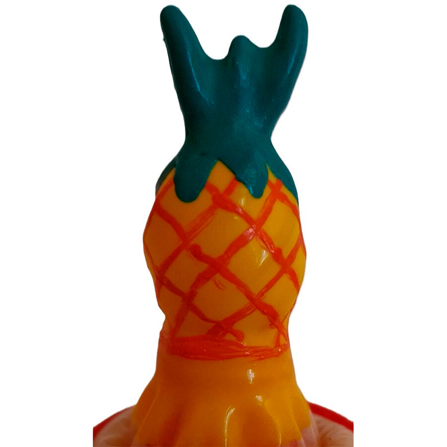 CONDOMERIE - PRÉSERVATIFS FANTAISIE PEINTS À LA MAIN ANANAS CONDOMERIE