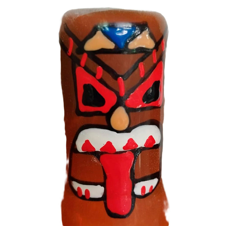 CONDOMERIE - PRÉSERVATIFS FANTAISIE PEINTS À LA MAIN TIKI TOTEM-01 CONDOMERIE