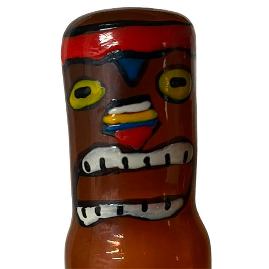 CONDOMERIE - PRÉSERVATIFS FANTAISIE PEINTS À LA MAIN TIKI TOTEM-HAWAII-03 CONDOMERIE