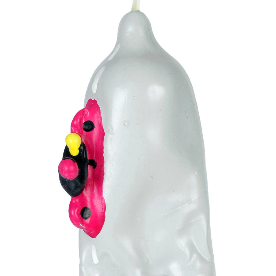 CONDOMERIE - PRÉSERVATIFS FANTAISIE PEINTS À LA MAIN MOTO XL CONDOMERIE