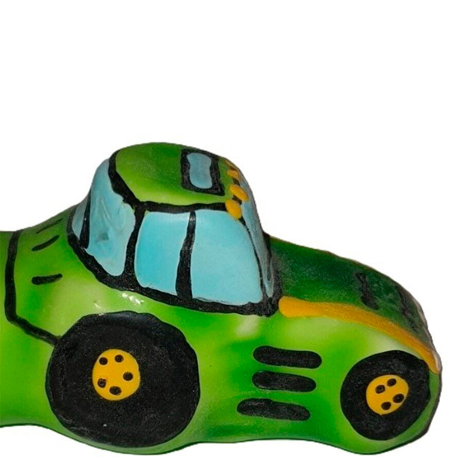 CONDOMERIE - PRÉSERVATIFS FANTAISIE PEINTS À LA MAIN VERT TRACTEUR XL CONDOMERIE