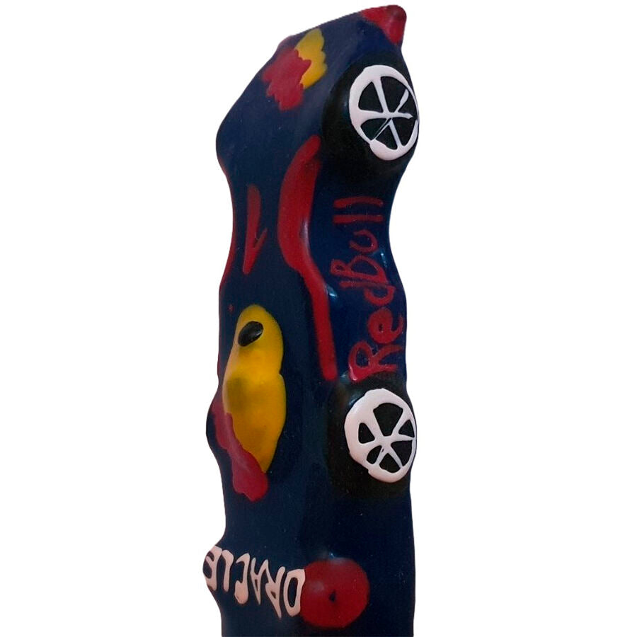 CONDOMERIE - PRÉSERVATIFS FANTAISIE PEINTS À LA MAIN F1 RED BULL XL CONDOMERIE