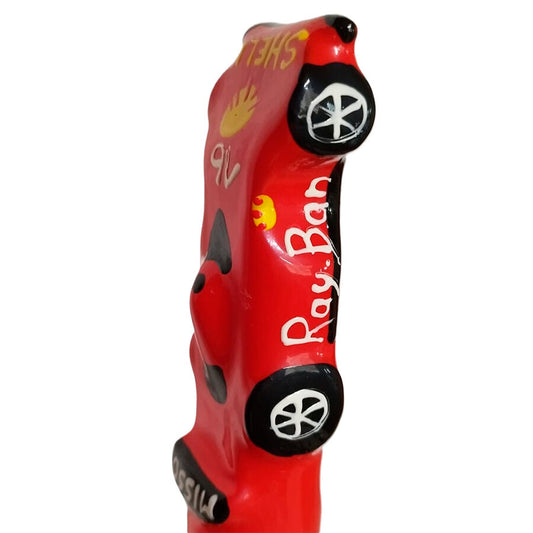 CONDOMERIE - PRÉSERVATIFS FANTAISIE PEINTS À LA MAIN F1 FERRARI XL CONDOMERIE