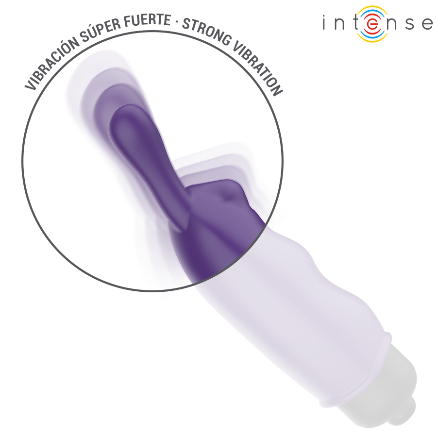 INTENSE - BALLE VIBRANTE VIOLET MYSTIQUE 8,7 X 2,4 CM INTENSE FUN TOYS