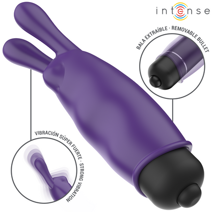 INTENSE - BALLE VIBRANTE VIOLET MYSTIQUE 8,7 X 2,4 CM INTENSE FUN TOYS