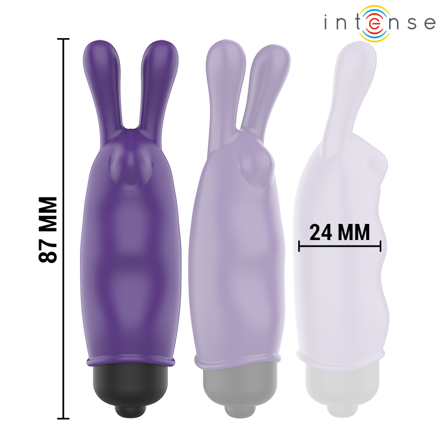 INTENSE - BALLE VIBRANTE VIOLET MYSTIQUE 8,7 X 2,4 CM INTENSE FUN TOYS