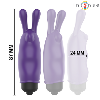 INTENSE - BALLE VIBRANTE VIOLET MYSTIQUE 8,7 X 2,4 CM INTENSE FUN TOYS