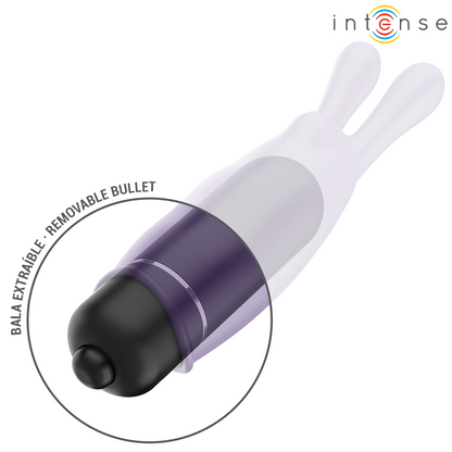 INTENSE - BALLE VIBRANTE VIOLET MYSTIQUE 8,7 X 2,4 CM INTENSE FUN TOYS