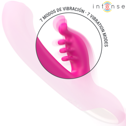 INTENSE - CHRISTINA VIBRATEUR LAPIN MULTIFONCTION 22,5 CM ROSE INTENSE HIGH TECH