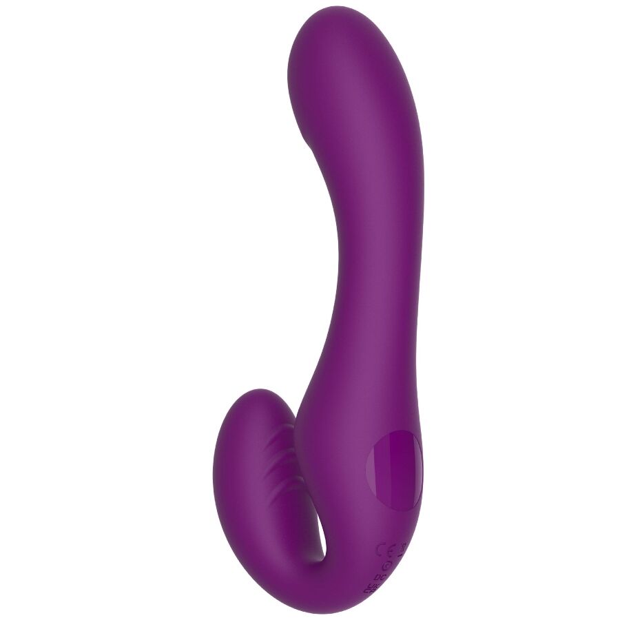 XOCOON - VIBRATEUR SANS STRAPLESS 2 EN 1 AVEC TÉLÉCOMMANDE VIOLET XOCOON