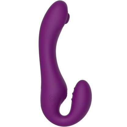 XOCOON - VIBRATEUR SANS STRAPLESS 2 EN 1 AVEC TÉLÉCOMMANDE VIOLET XOCOON