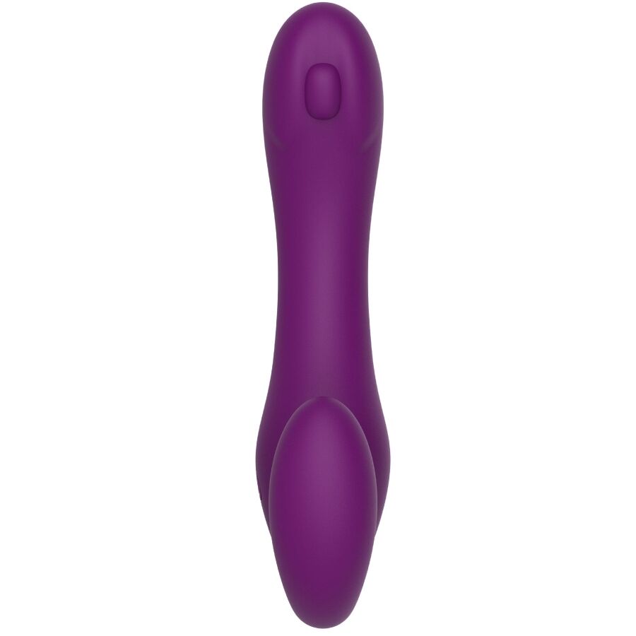 XOCOON - VIBRATEUR SANS STRAPLESS 2 EN 1 AVEC TÉLÉCOMMANDE VIOLET XOCOON