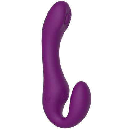 XOCOON - VIBRATEUR SANS STRAPLESS 2 EN 1 AVEC TÉLÉCOMMANDE VIOLET XOCOON