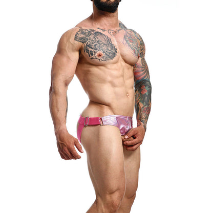 MOB - DNGEON JOCKSTRAP ANNEAU PÉNITENTIAIRE ROSE TAILLE UNIQUE MOB