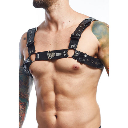 MOB - CEINTURE HARNAIS DNGEON NOIRE TAILLE UNIQUE MOB