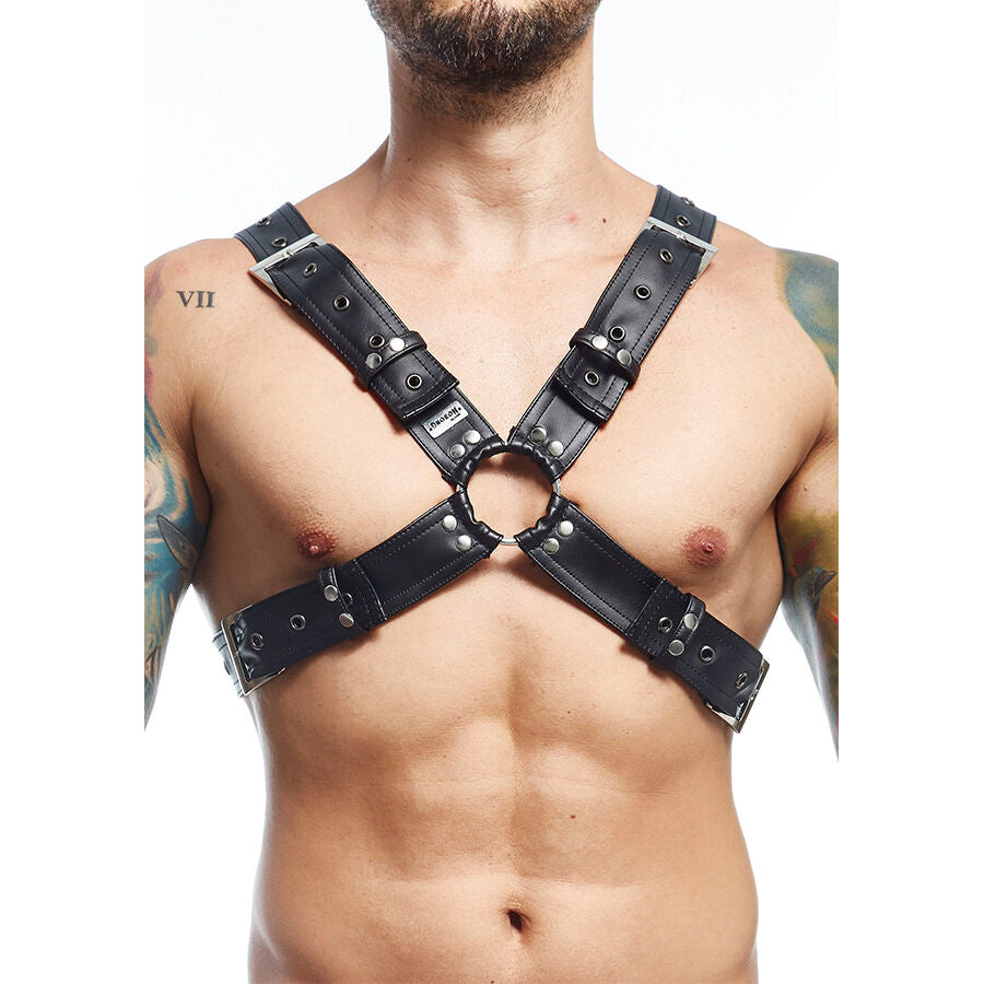 MOB - CEINTURE HARNAIS NOIRE DNGEON TAILLE UNIQUE X MOB
