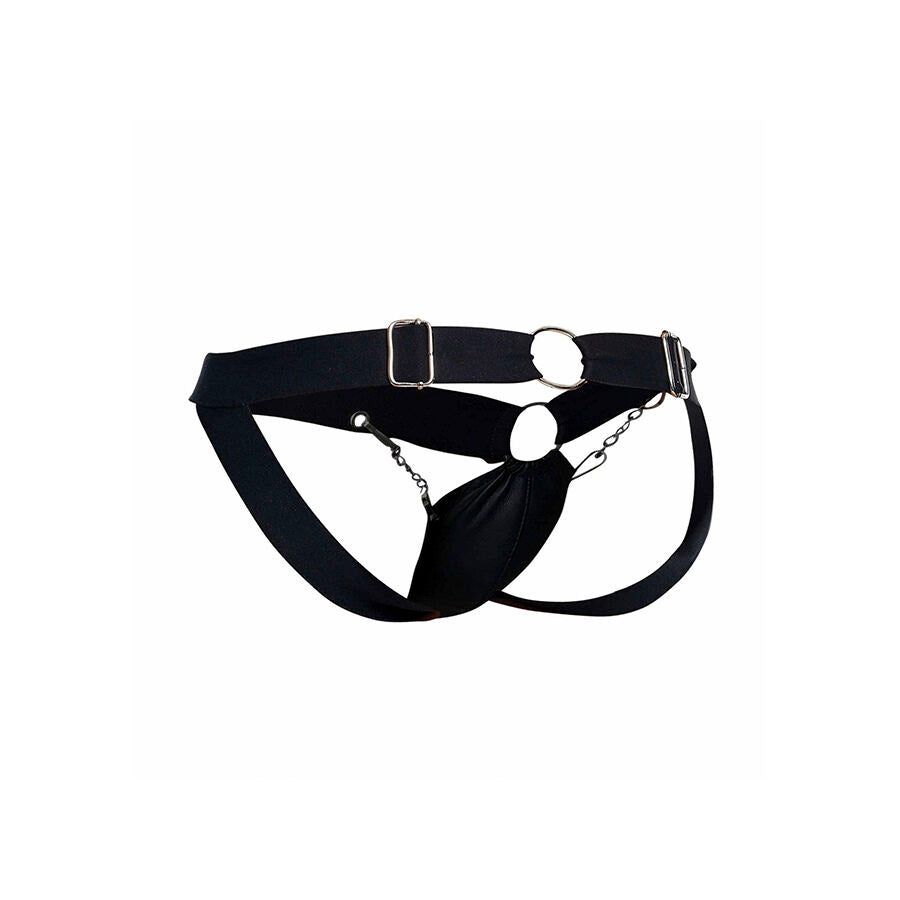 MOB - JOCKSTRAP DNGEON NOIR À CHAÎNE TAILLE UNIQUE MOB