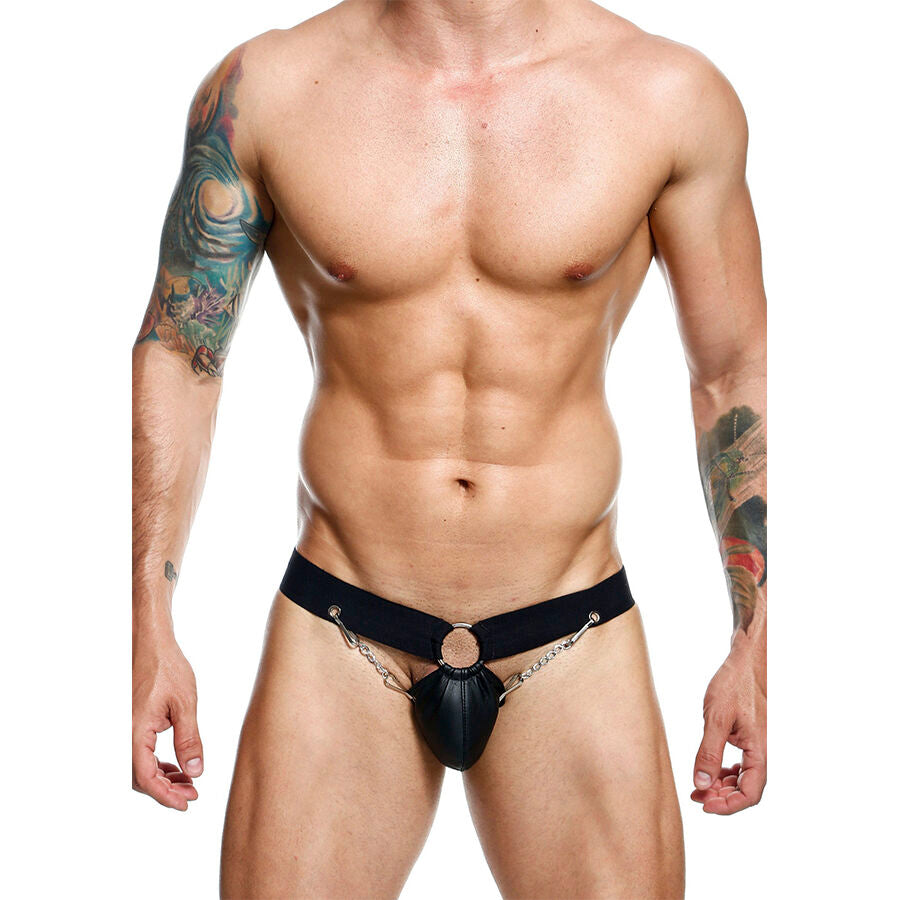 MOB - JOCKSTRAP DNGEON NOIR À CHAÎNE TAILLE UNIQUE MOB