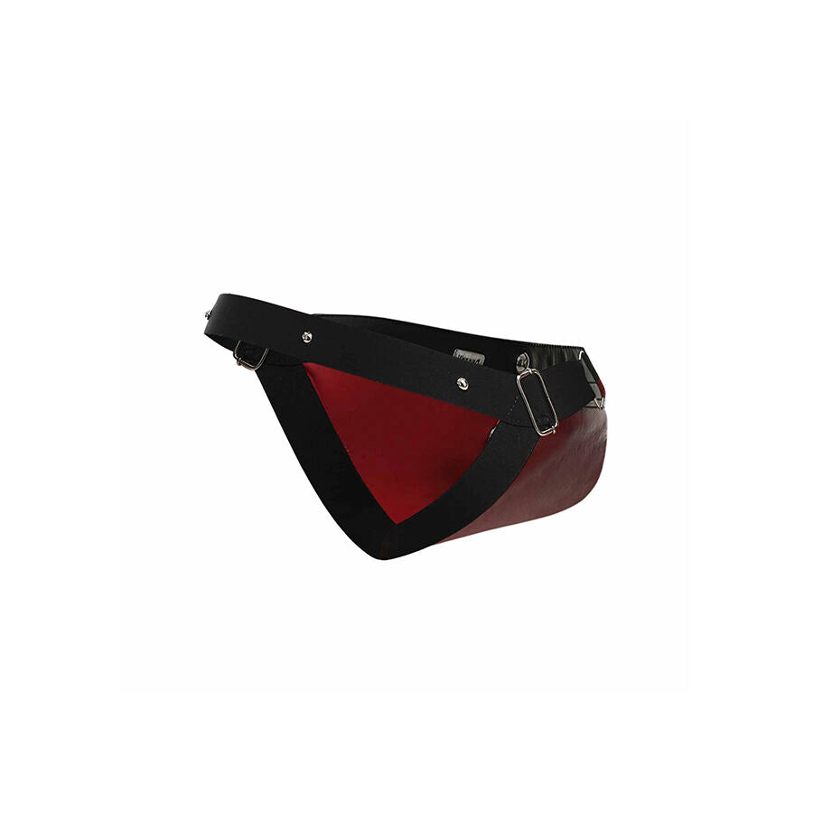 MOB - DNGEON JOCKSTRAP ANNEAU PÉNITENITAIRE ROUGE TAILLE UNIQUE MOB