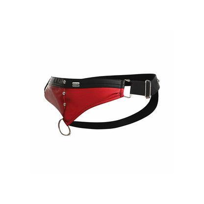 MOB - DNGEON JOCKSTRAP ANNEAU PÉNITENITAIRE ROUGE TAILLE UNIQUE MOB