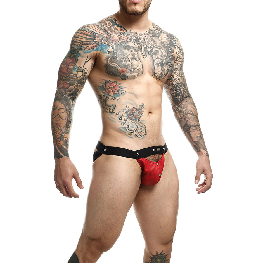 MOB - DNGEON JOCKSTRAP ATHLETE ROUGE TAILLE UNIQUE MOB