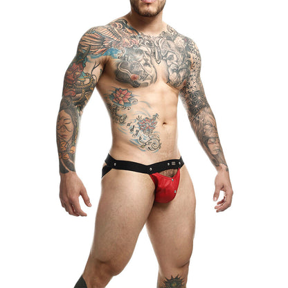 MOB - DNGEON JOCKSTRAP ATHLETE ROUGE TAILLE UNIQUE MOB