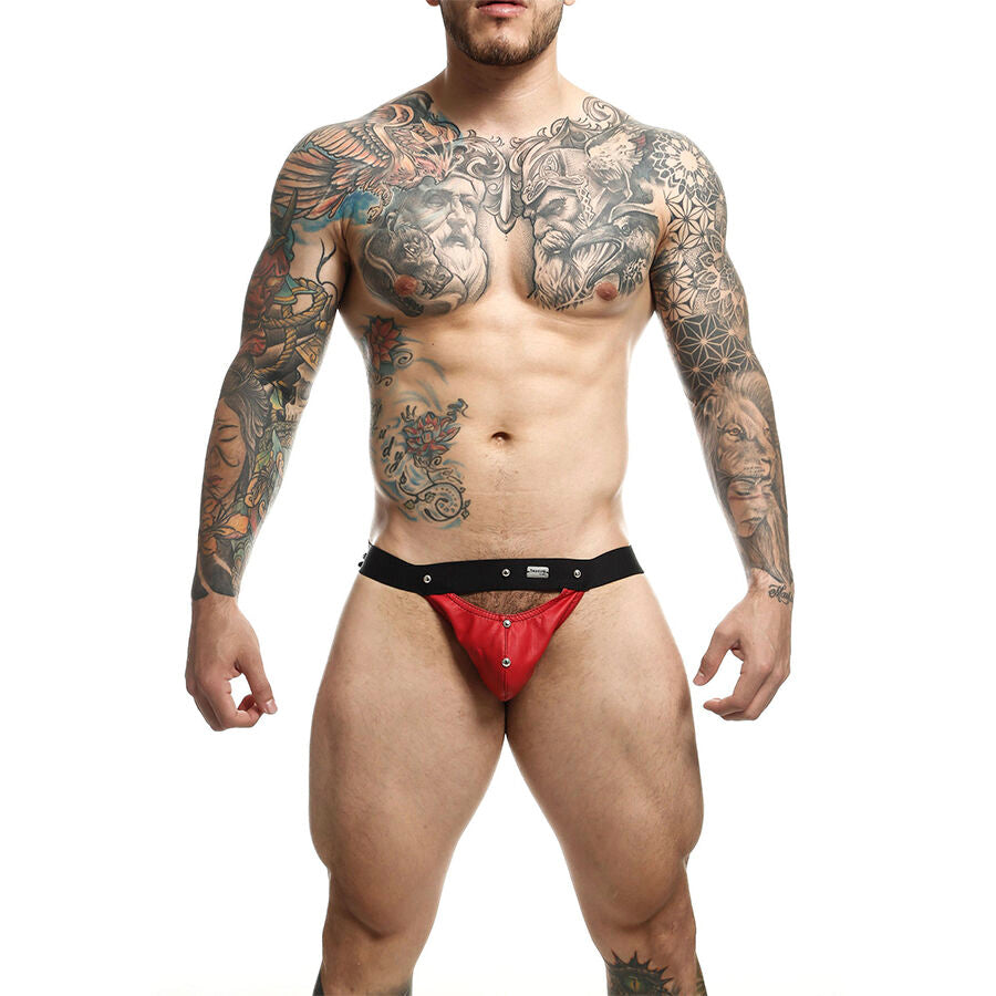 MOB - DNGEON JOCKSTRAP ATHLETE ROUGE TAILLE UNIQUE MOB